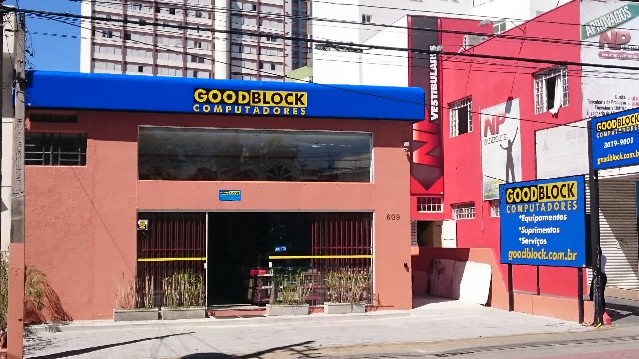 GOODBLOCK COMPUTADORES   Av. Adhemar de Barros 609 - Jardim So Dimas - Sao Jose dos Campos - SP